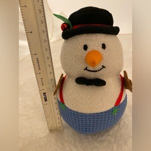 Hallmark plush snowman